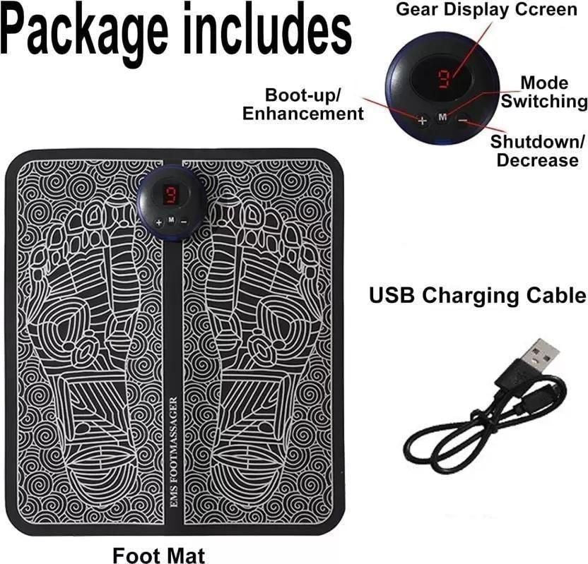 Foot Massager – Electronic Muscle Stimulator Mat (USB Rechargeable)