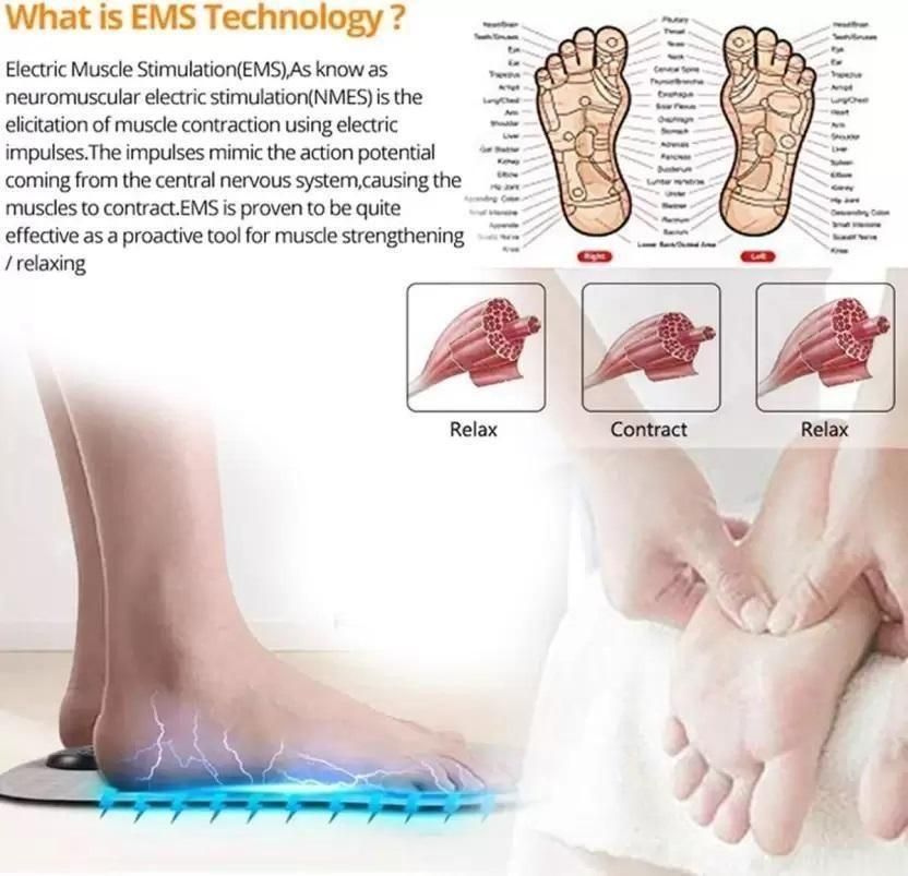 Foot Massager – Electronic Muscle Stimulator Mat (USB Rechargeable)